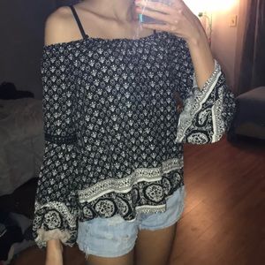 Off Shoulder Shirt